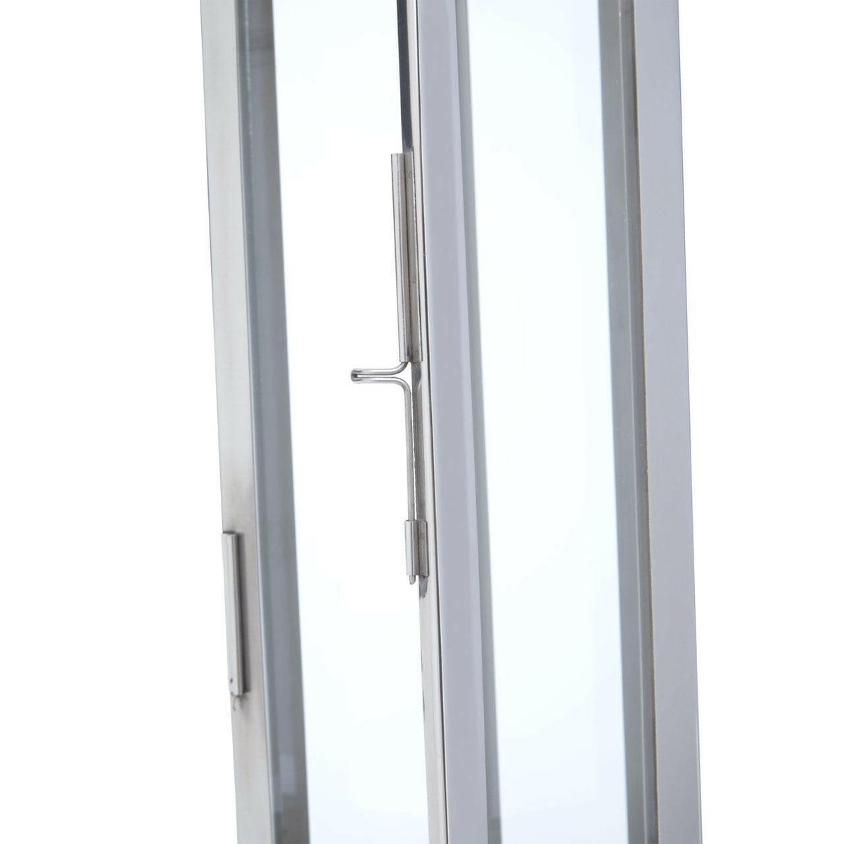 Herber Medium Silver Finish Lantern.