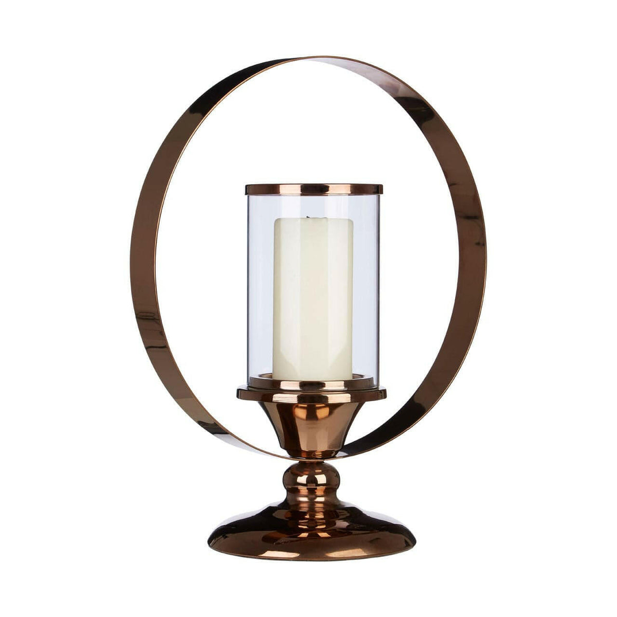 Kensington Townhouse Small Metal Candle Holder.