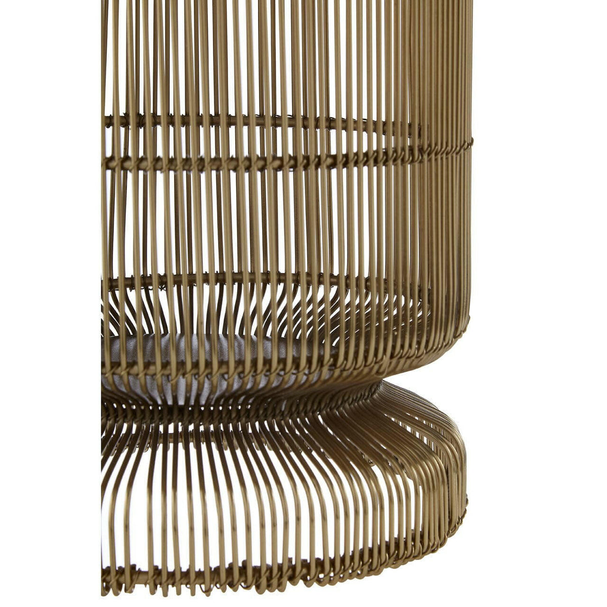 Large Wire Candle Holder.