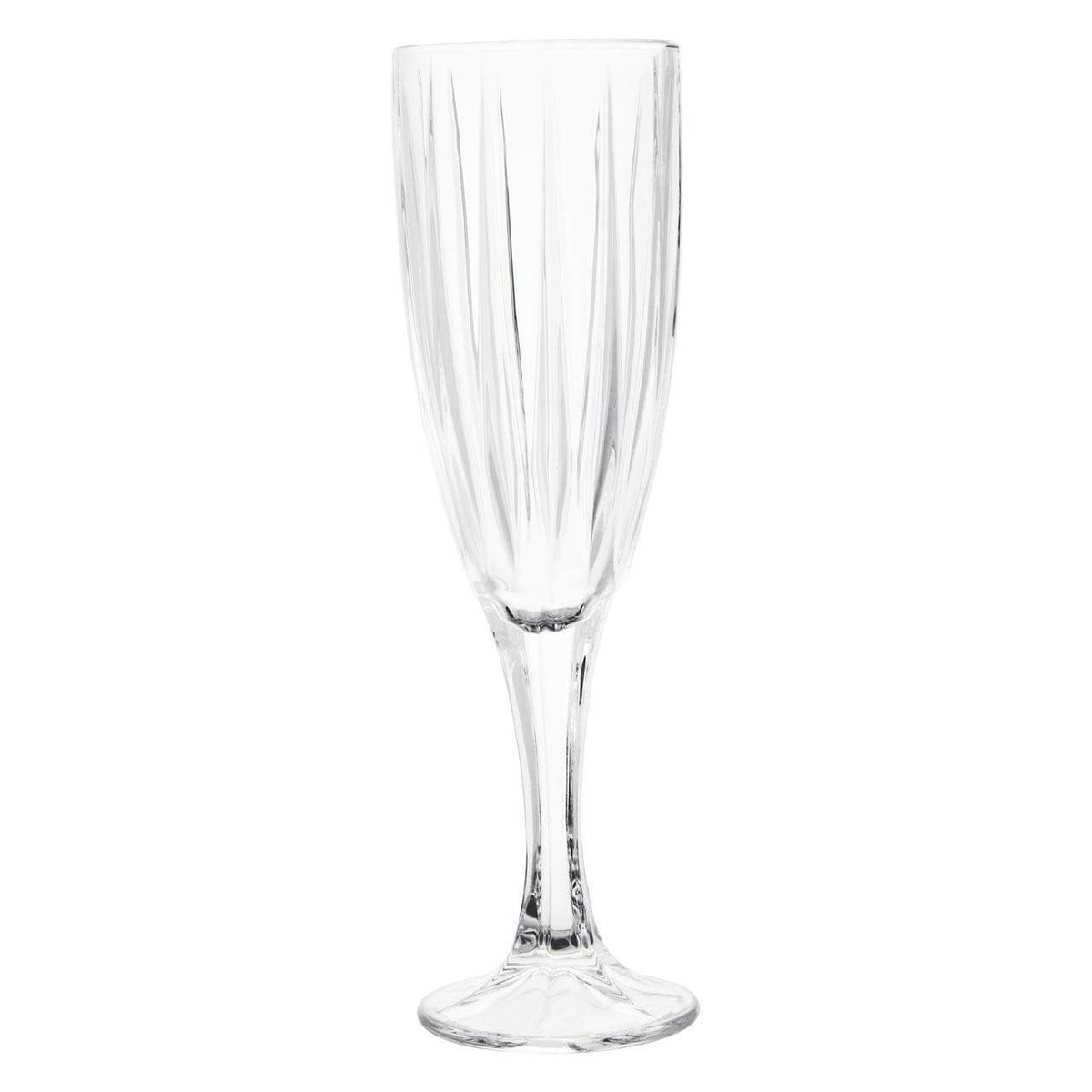 Lawley Crystal Clear Champagne Flutes - Set Of 4.