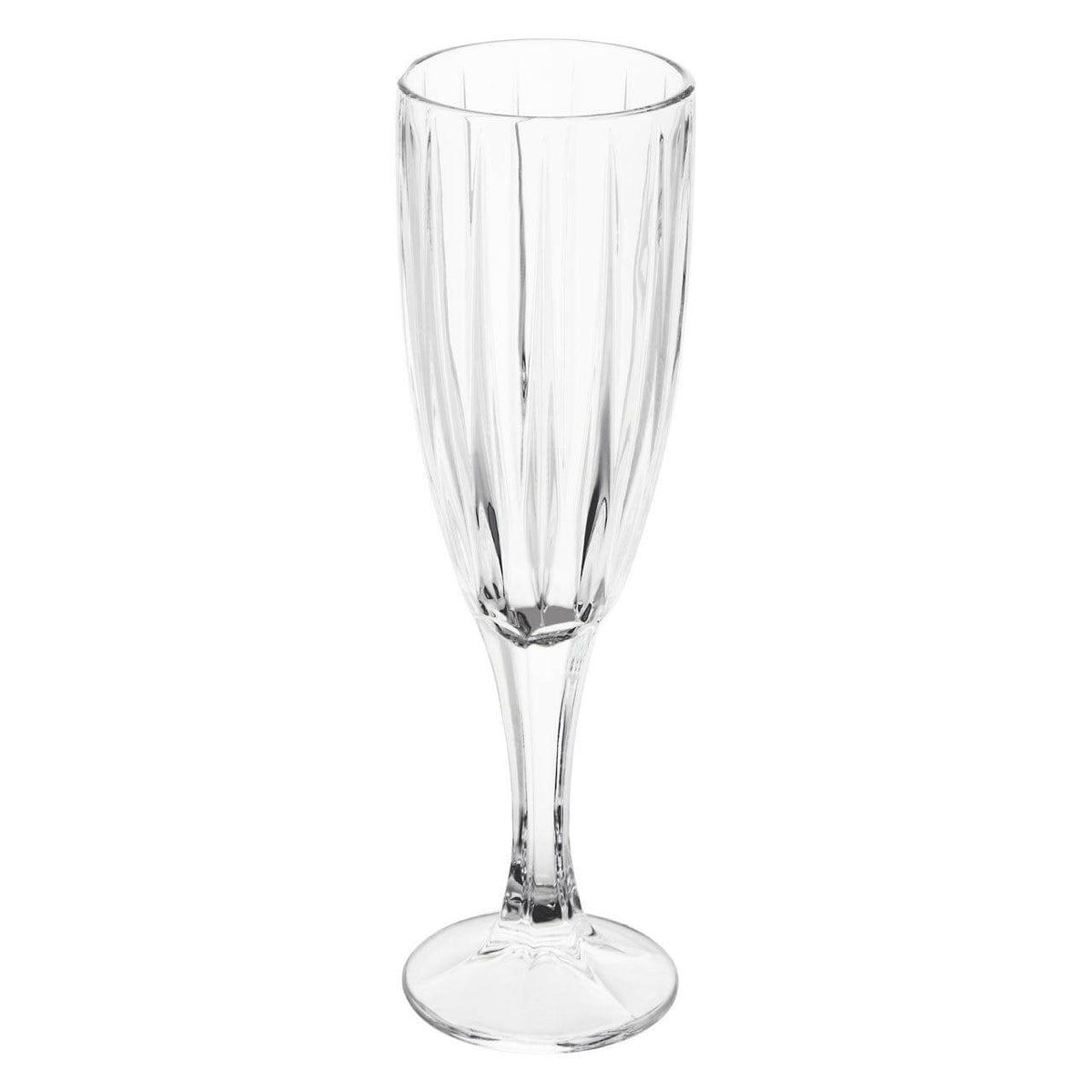 Lawley Crystal Clear Champagne Flutes - Set Of 4.
