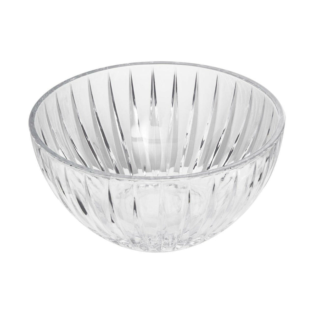 Lawley Crystal Large Clear Bowl.