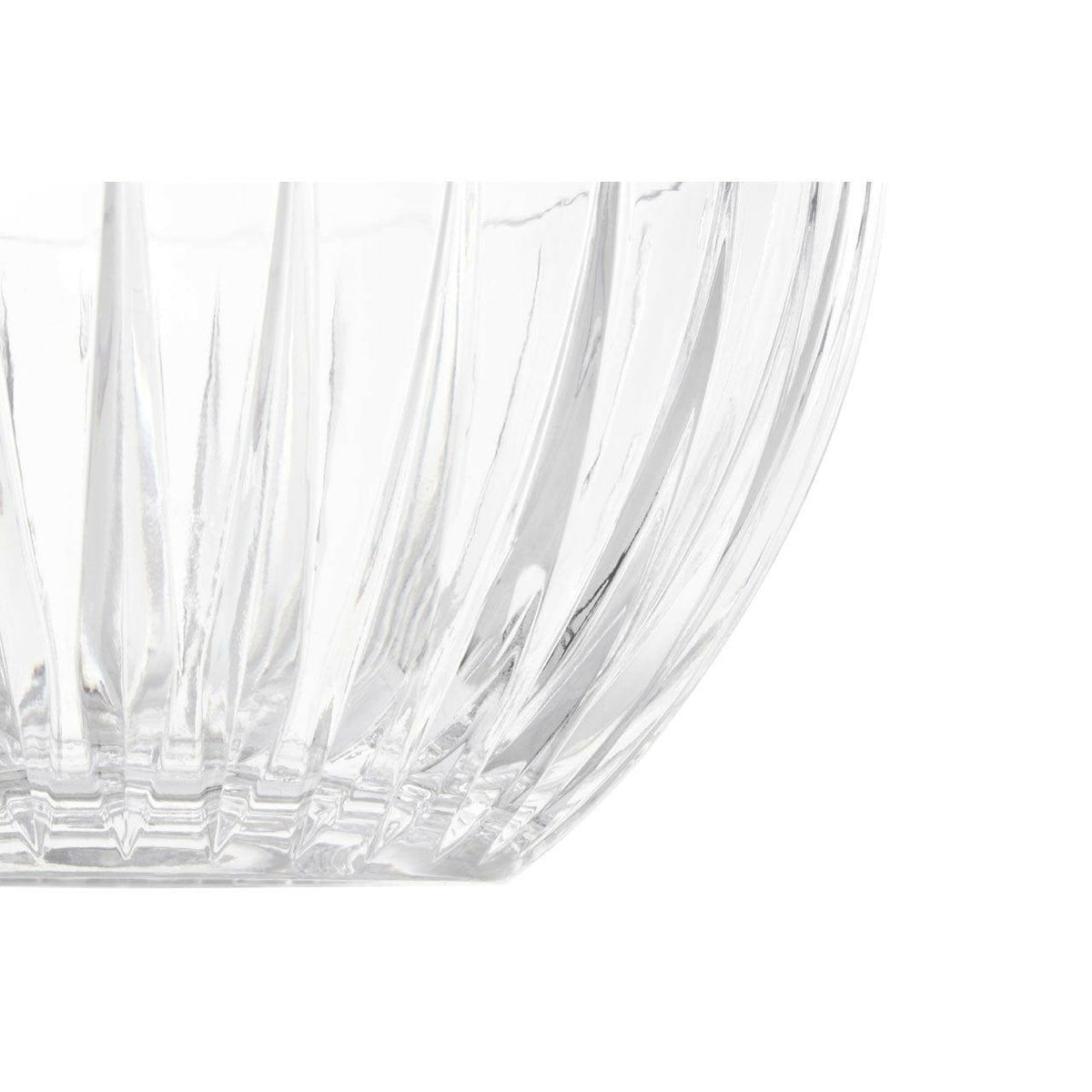 Lawley Crystal Large Clear Bowl.