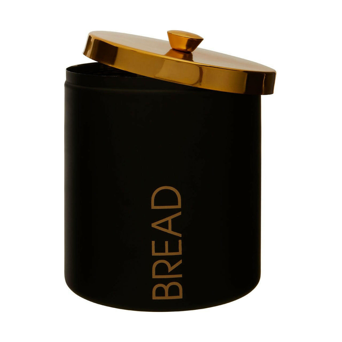 Liberty Black Enamel Finish Bread Bin.