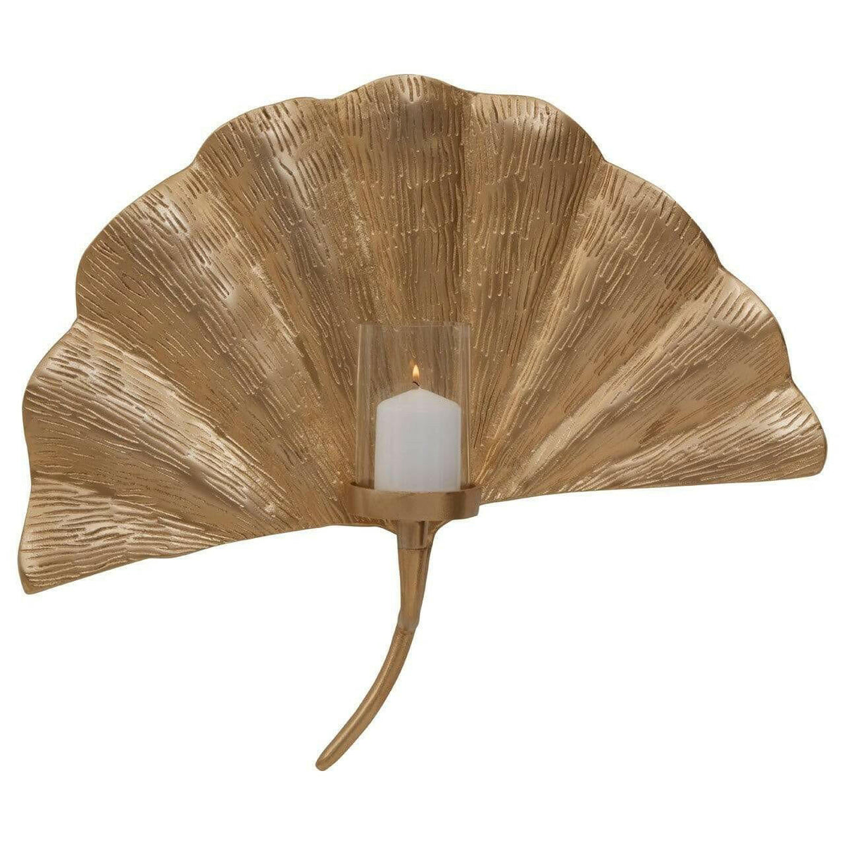 Luxe Ginkgo Large Wall Sconce.