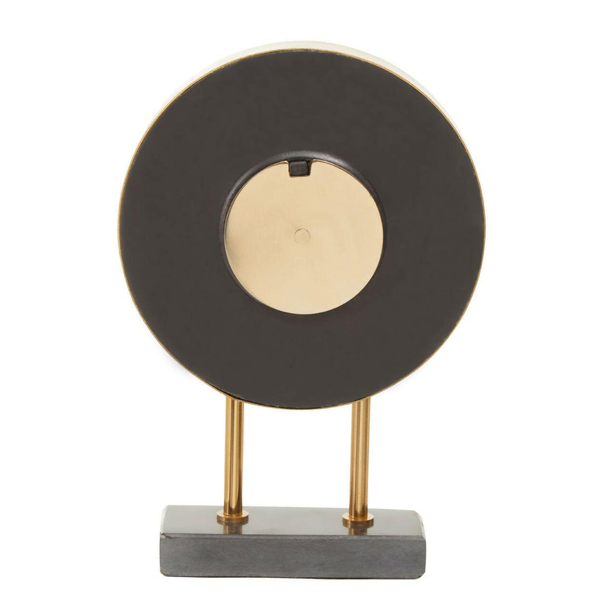 Mateo Black Marble Base Clock.