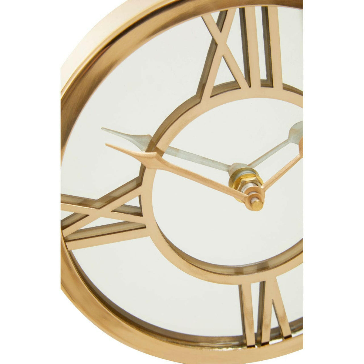 Mateo Black Marble Base Clock.