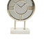 Mateo White Marble Base Clock.