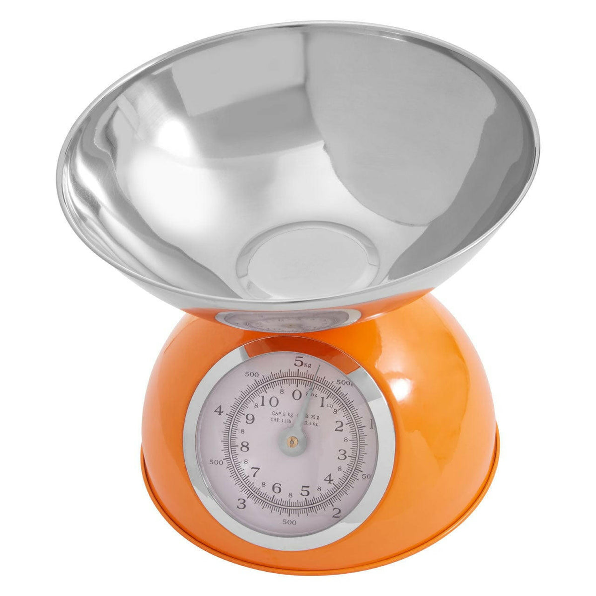Orange Half Circle Design Kitchen Scale 5Kg.