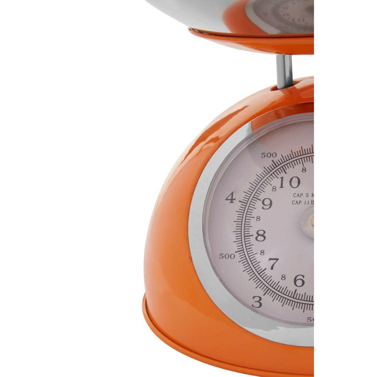 Orange Half Circle Design Kitchen Scale 5Kg.