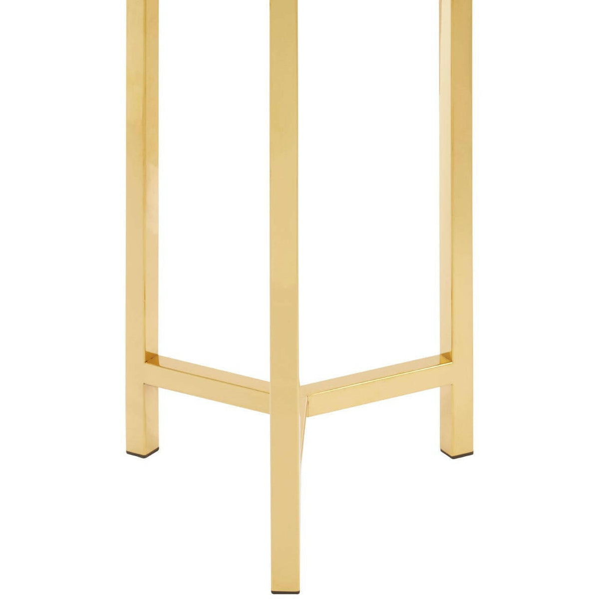 Piermount Large Gold Finish Planter.