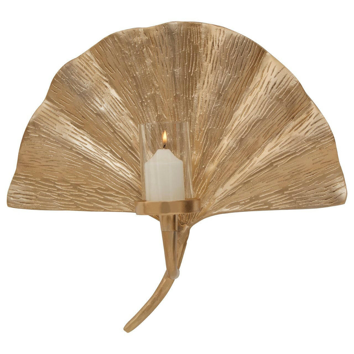 Prato Ginkgo Medium Wall Sconce.