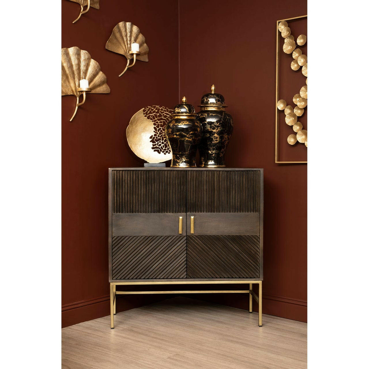 Prato Ginkgo Medium Wall Sconce.