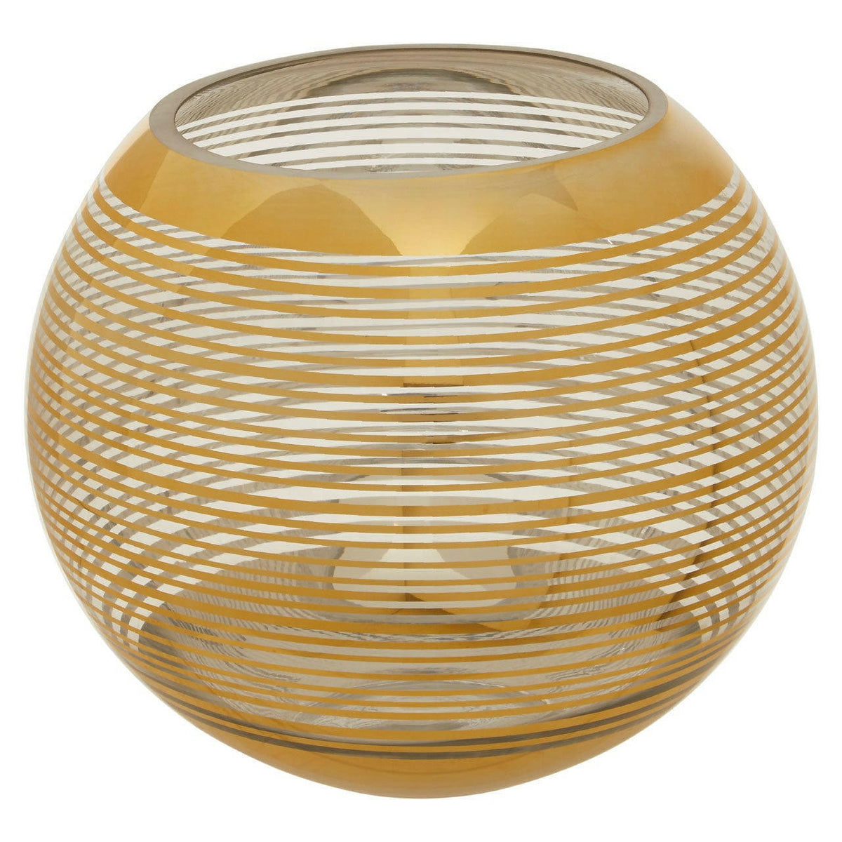 Raya Large Rounded Stripe Vase.