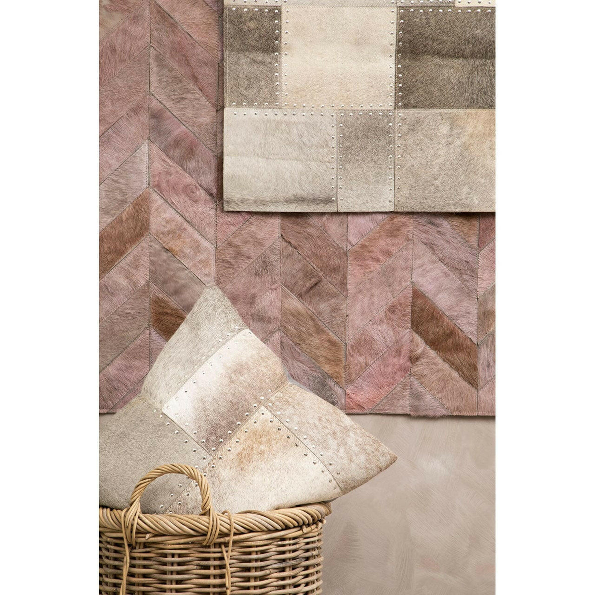 Safia Multi Grey Cushion.