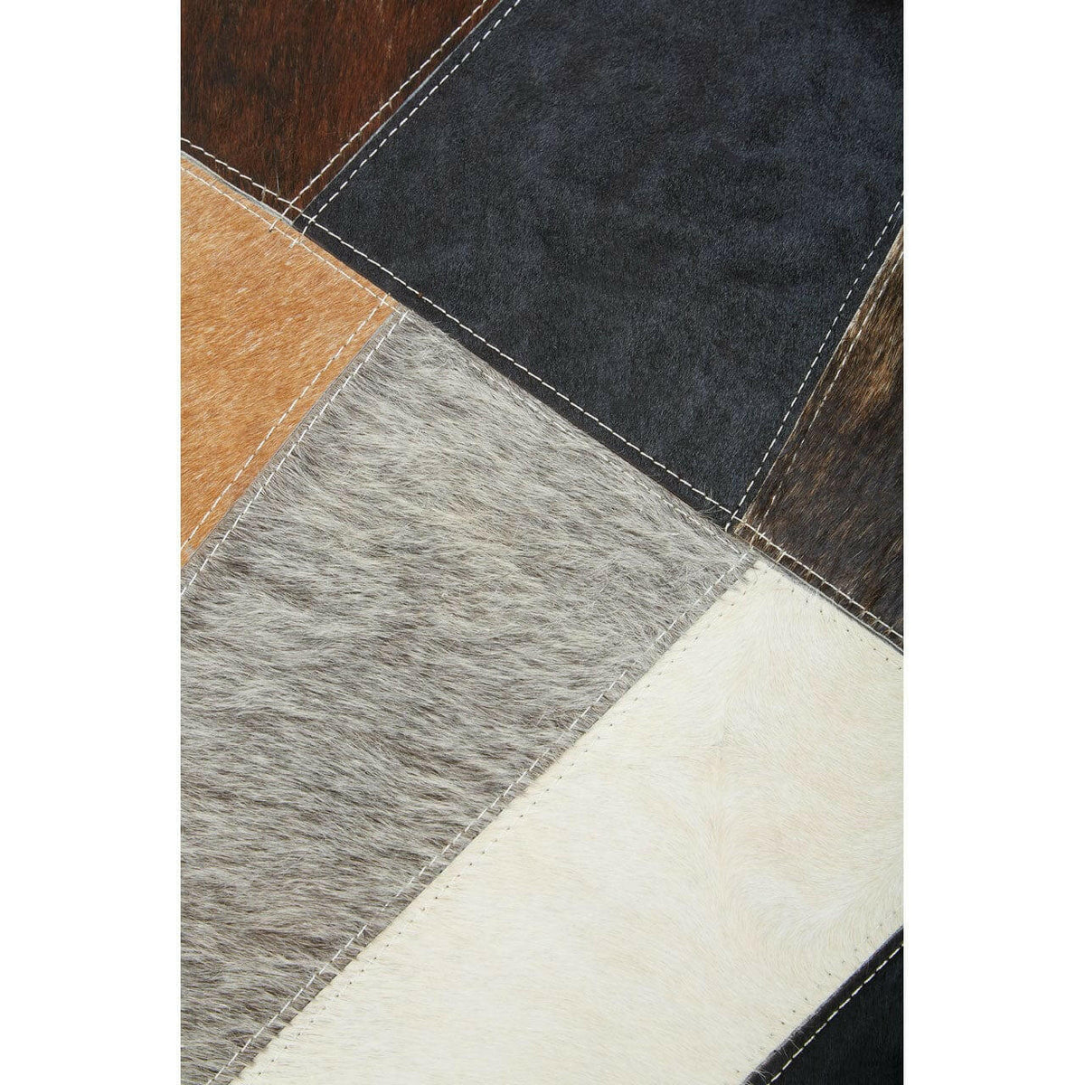 Safia Multicoloured Striped Cushion.