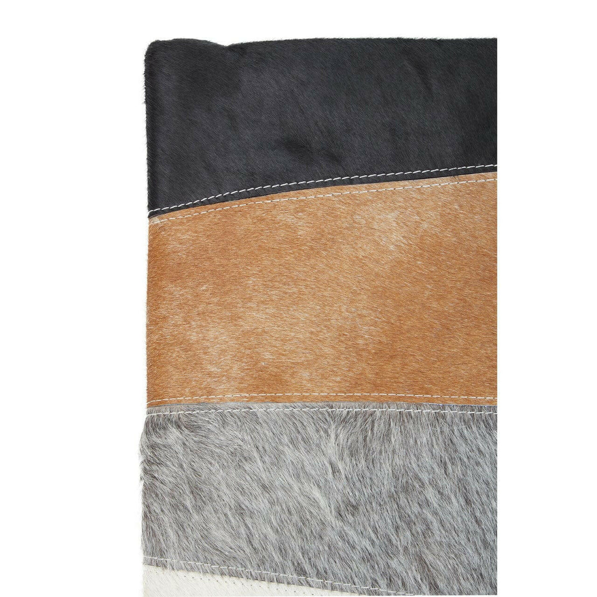 Safia Multicoloured Striped Cushion.