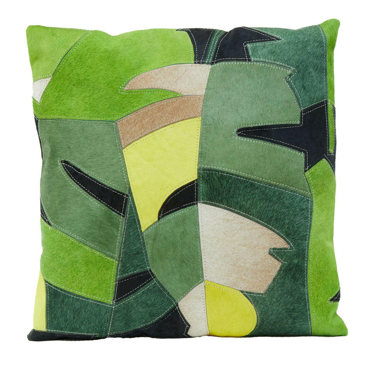 Safira Botanical Suede Cushion.