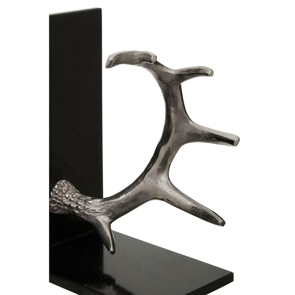 Set Of 2 Antler Bookends.