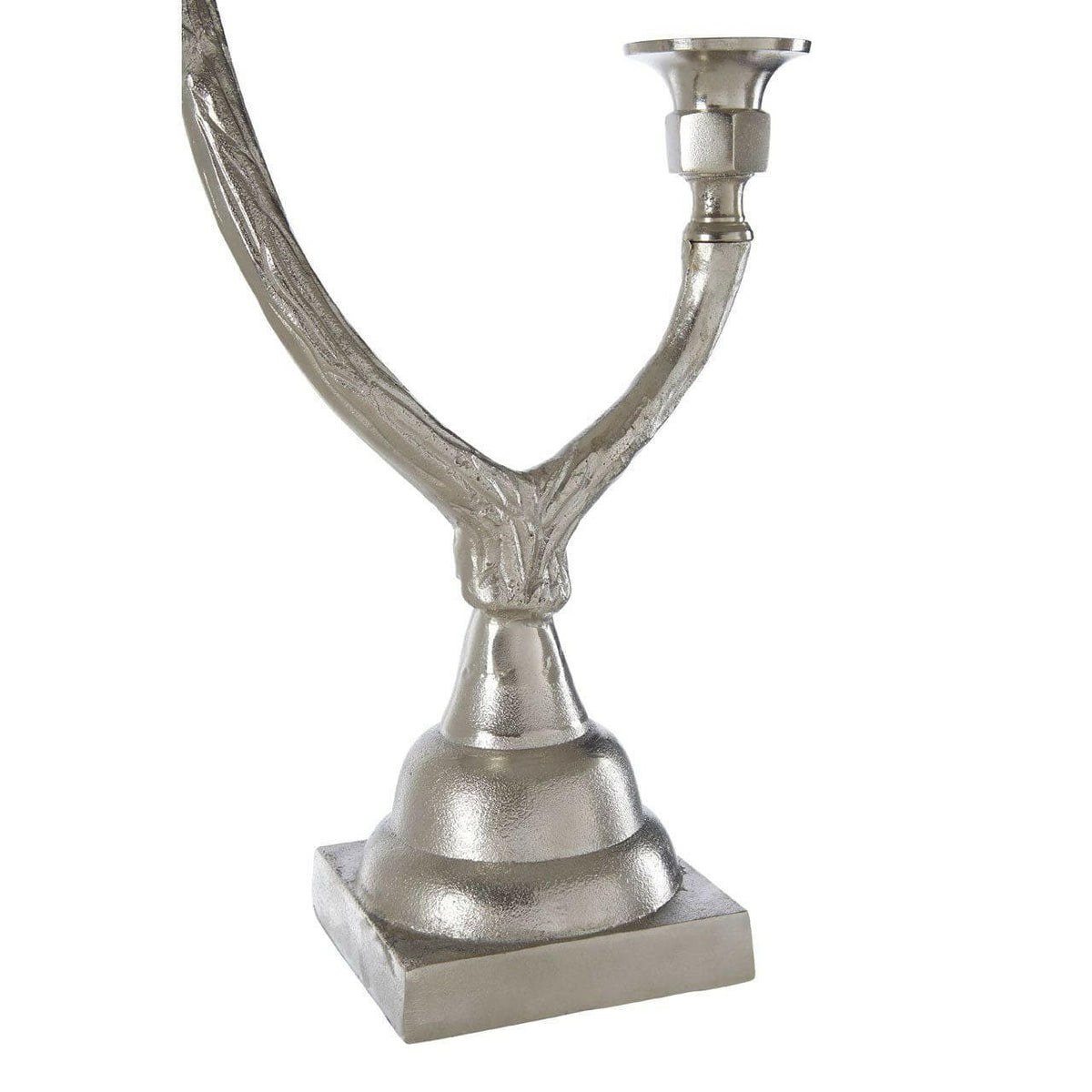 Set Of 2 Antler Candle Holders.