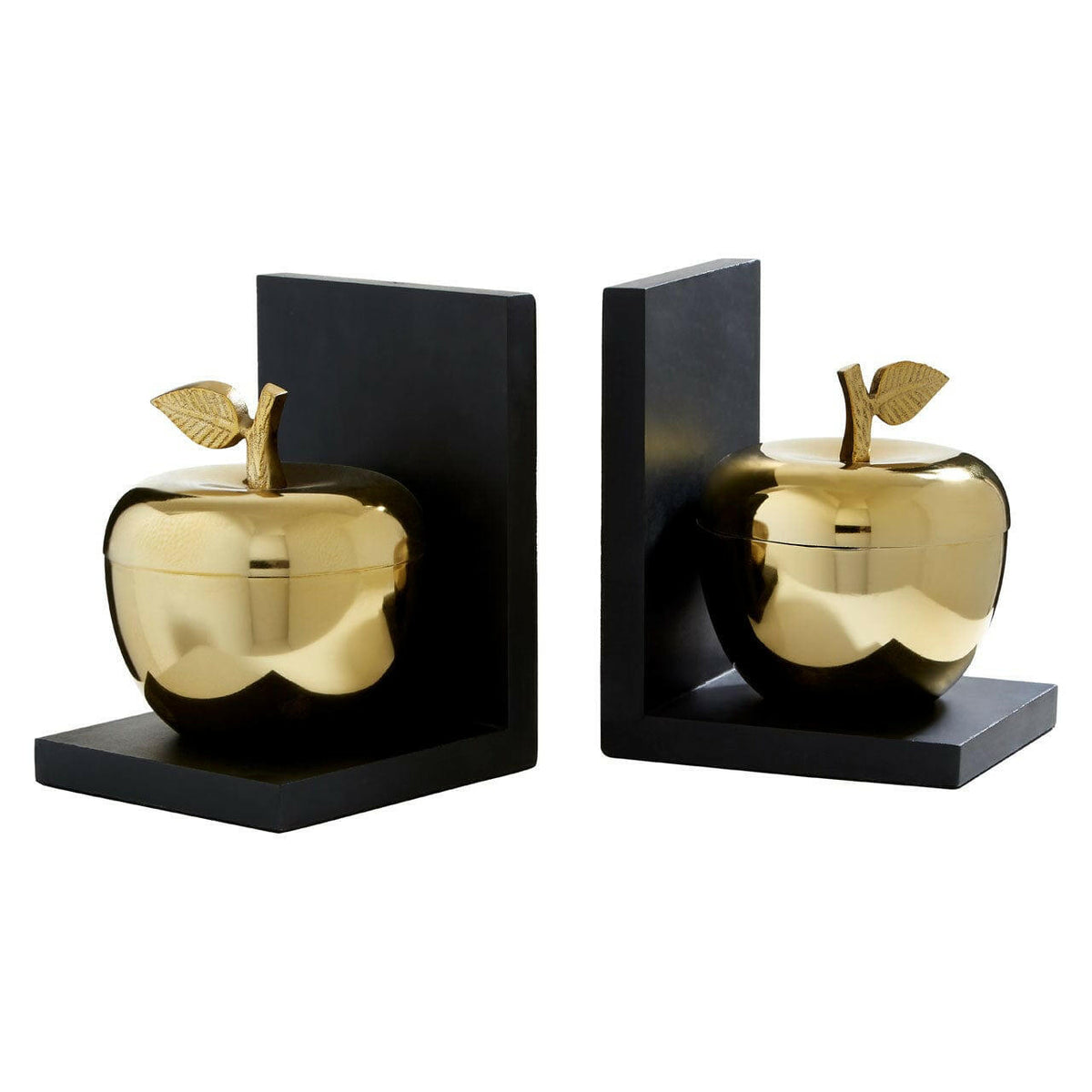 Set Of 2 Apple Bookends.
