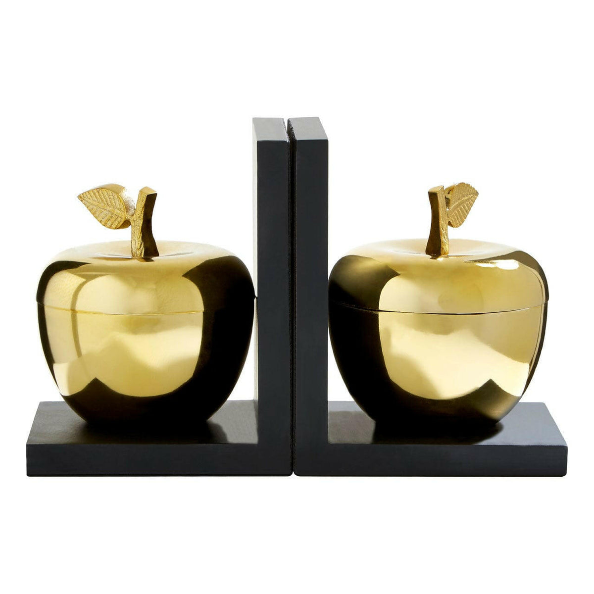 Set Of 2 Apple Bookends.