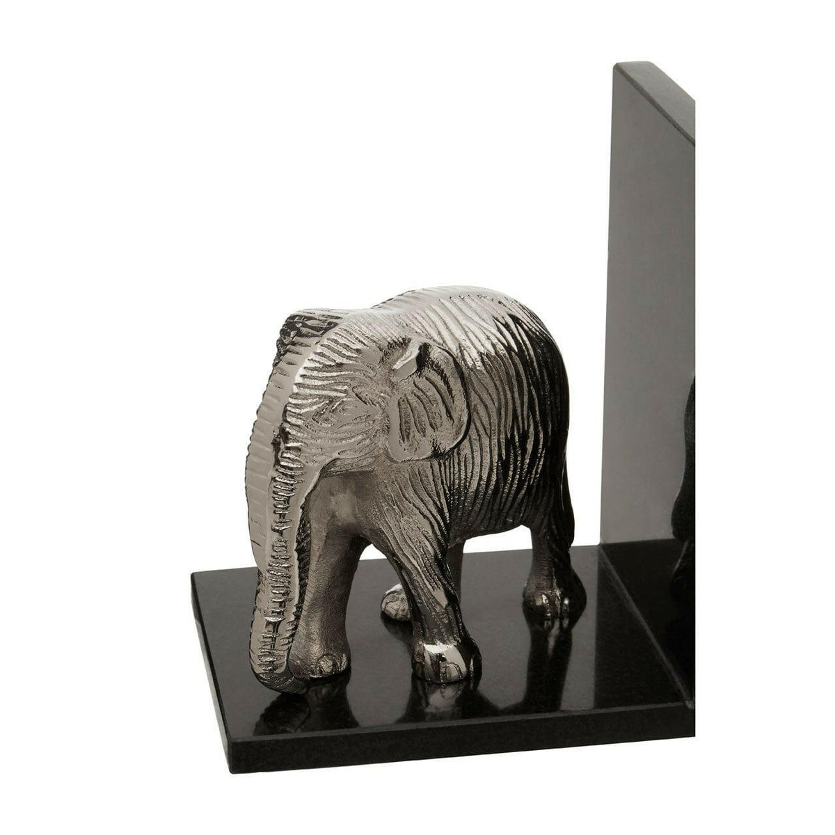 Set Of 2 Elephant Bookends.