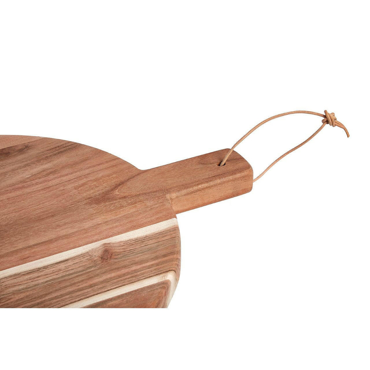 Socorro Medium Round Acacia Wood Board.