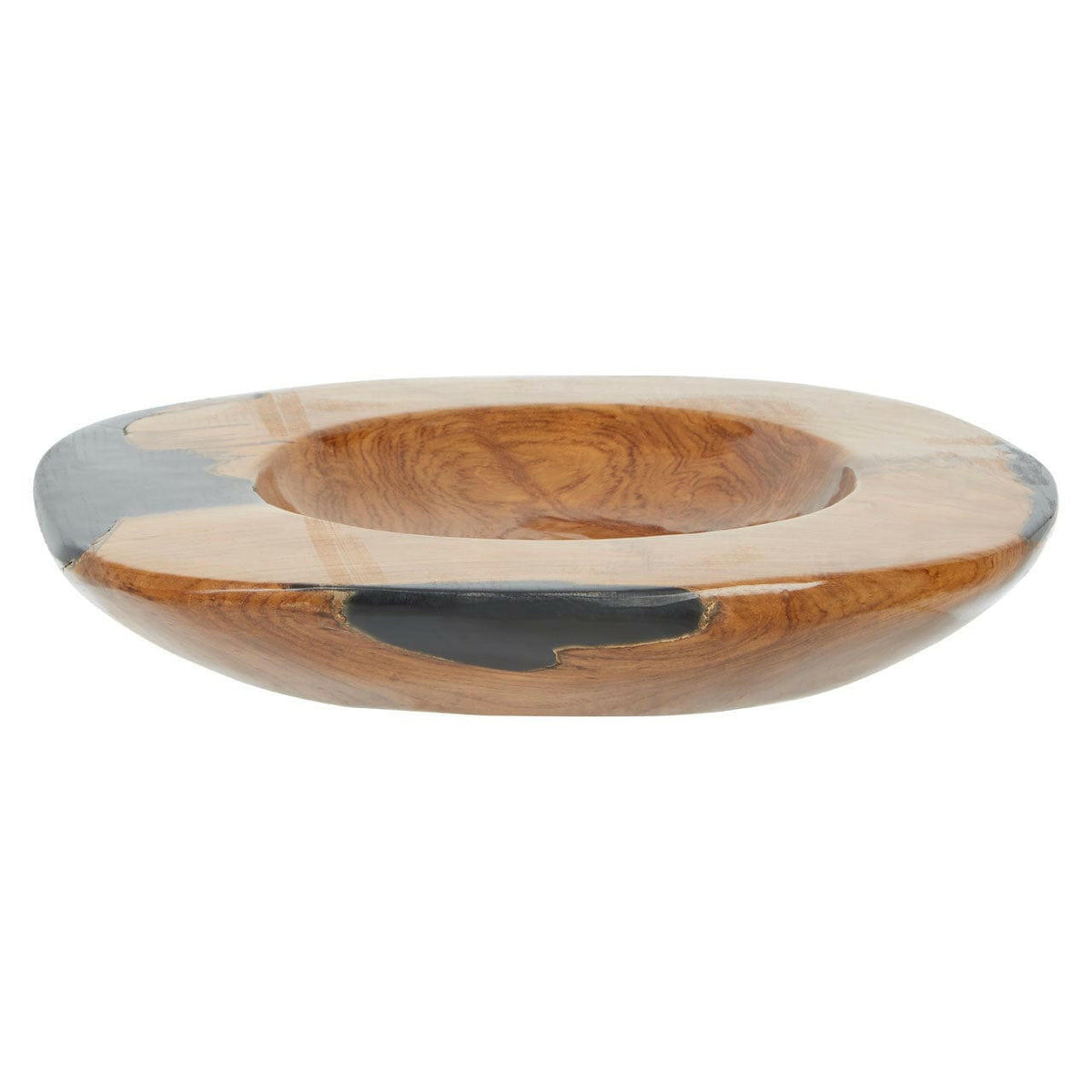 Surat Teak Wood & Resin Bowl.