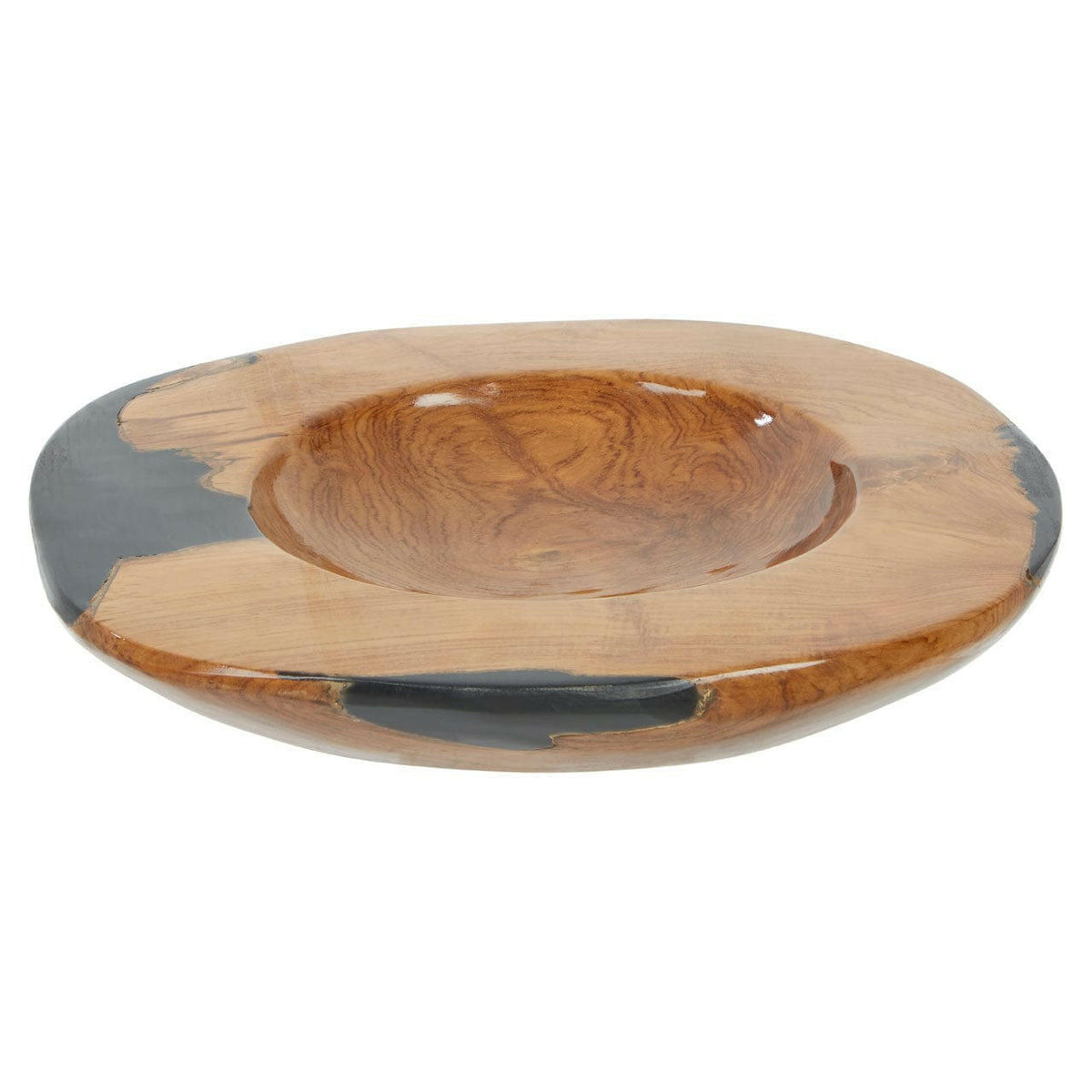 Surat Teak Wood & Resin Bowl.