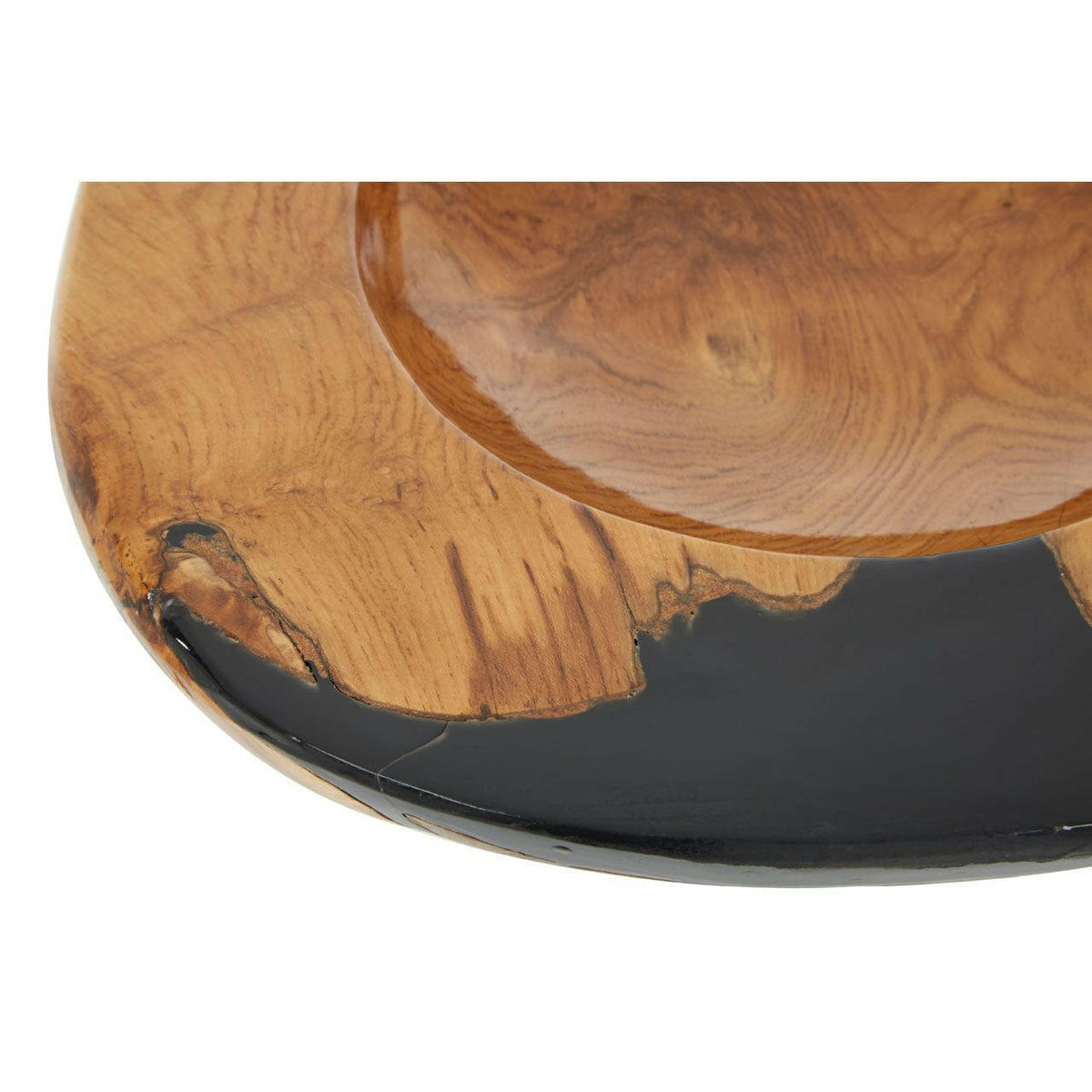 Surat Teak Wood & Resin Bowl.