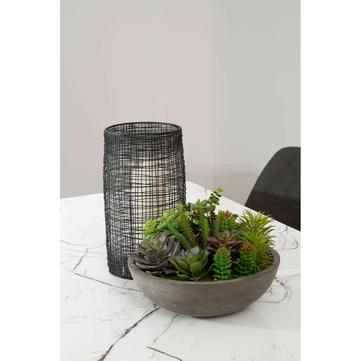 Trento Cylindrical Tall Lantern.