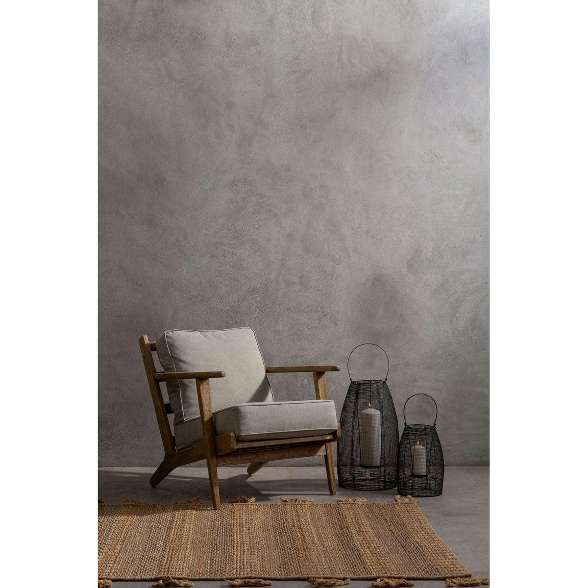 Trento Small Lantern With Handle.