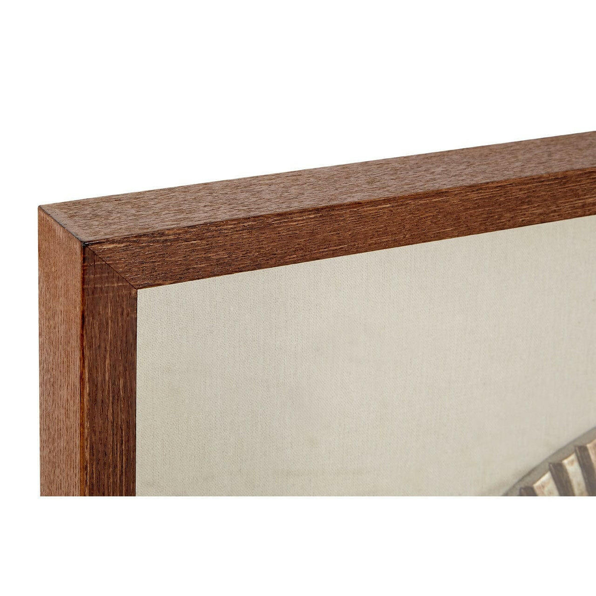 Two Tone Framed Bronze Wall Art.