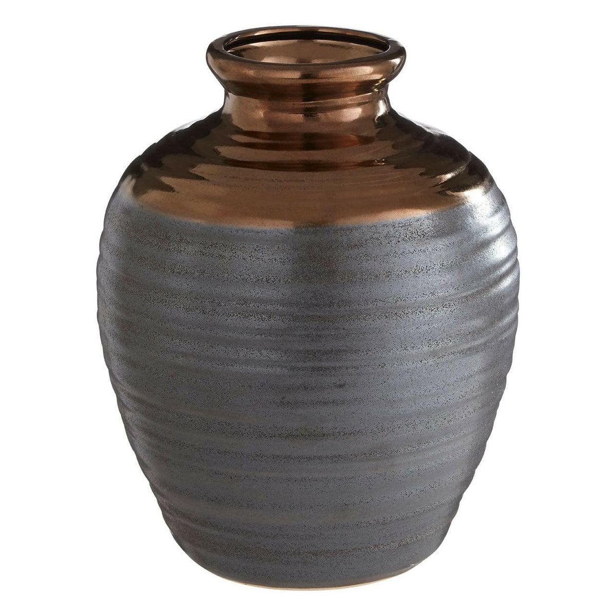 Zamak Large Barrel Vase.