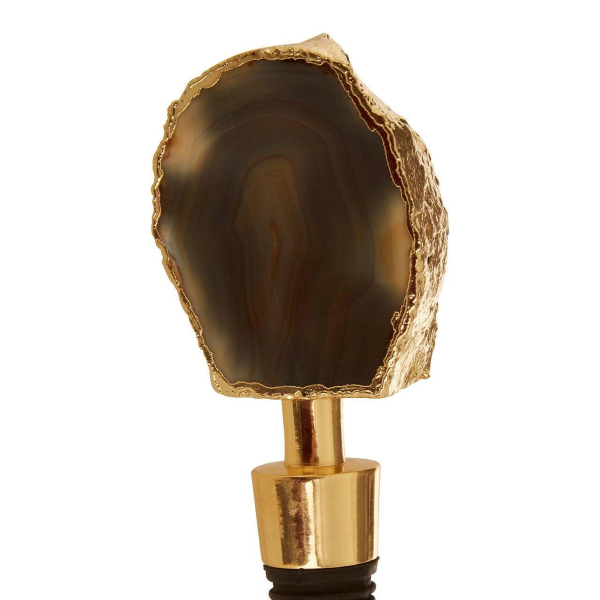 Bowerbird Agata Grey Bottle Opener And Stopper Set.