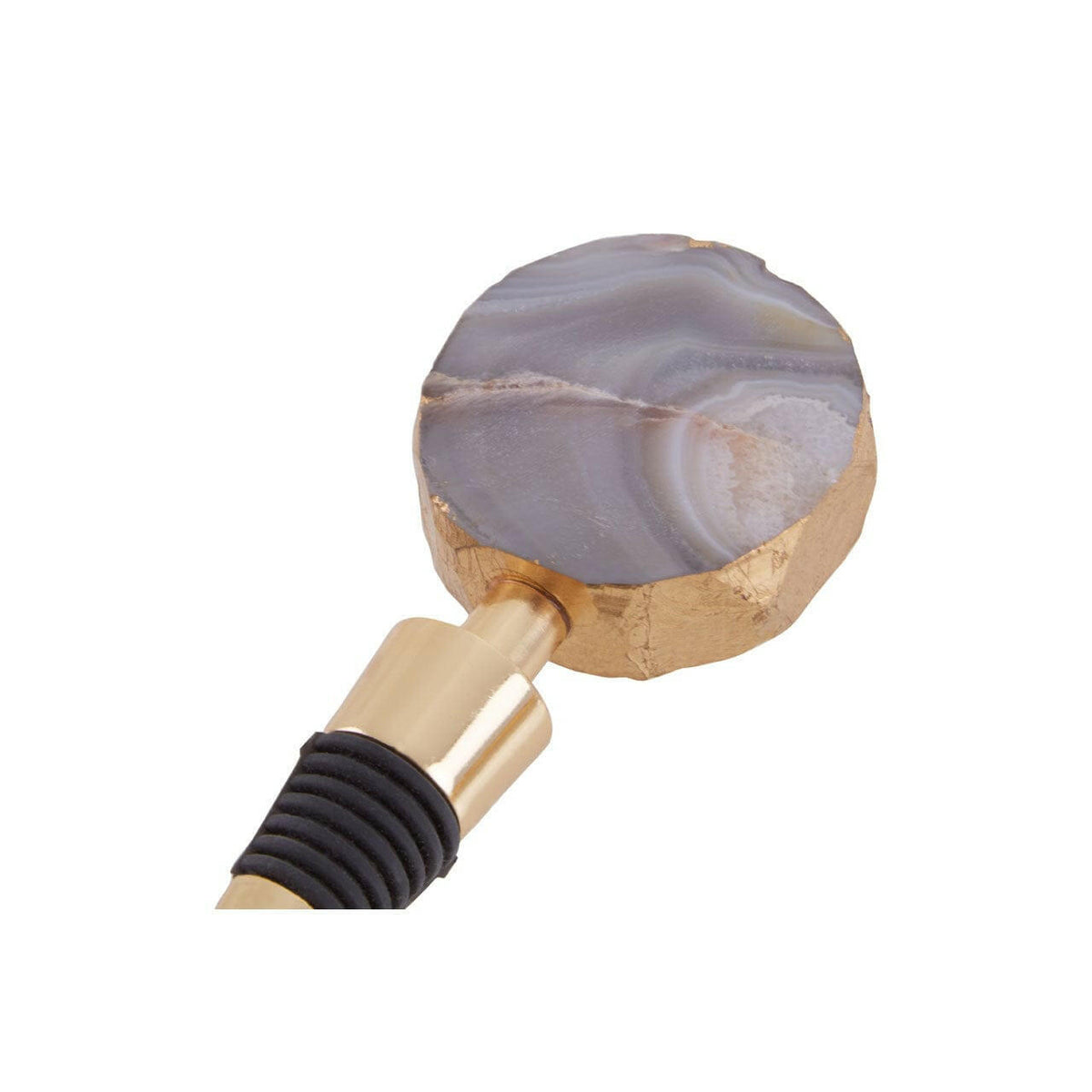 Bowerbird Agata Natural Bottle Opener And Stopper Set.