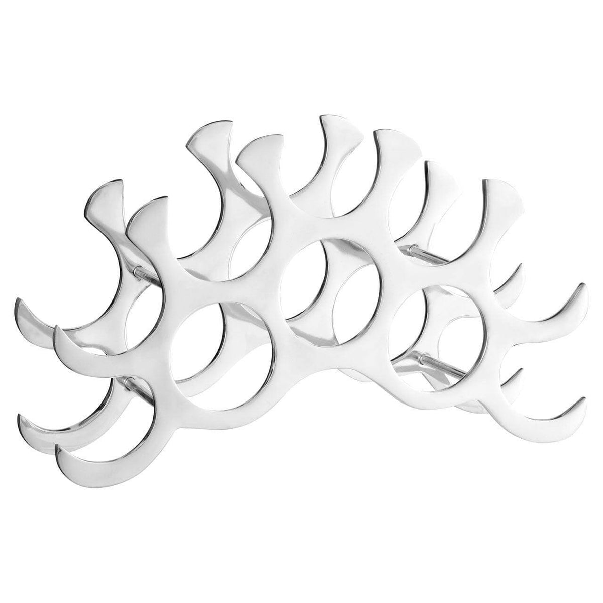 Elliot 10 Bottle Aluminium Wine Rack.