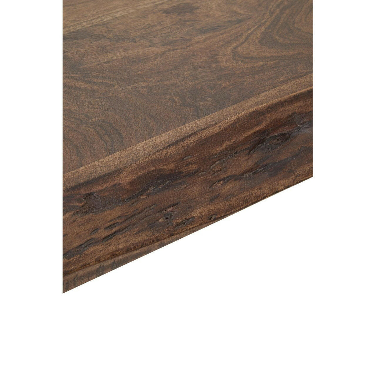 Hampstead Natural And Silver Dining Table.