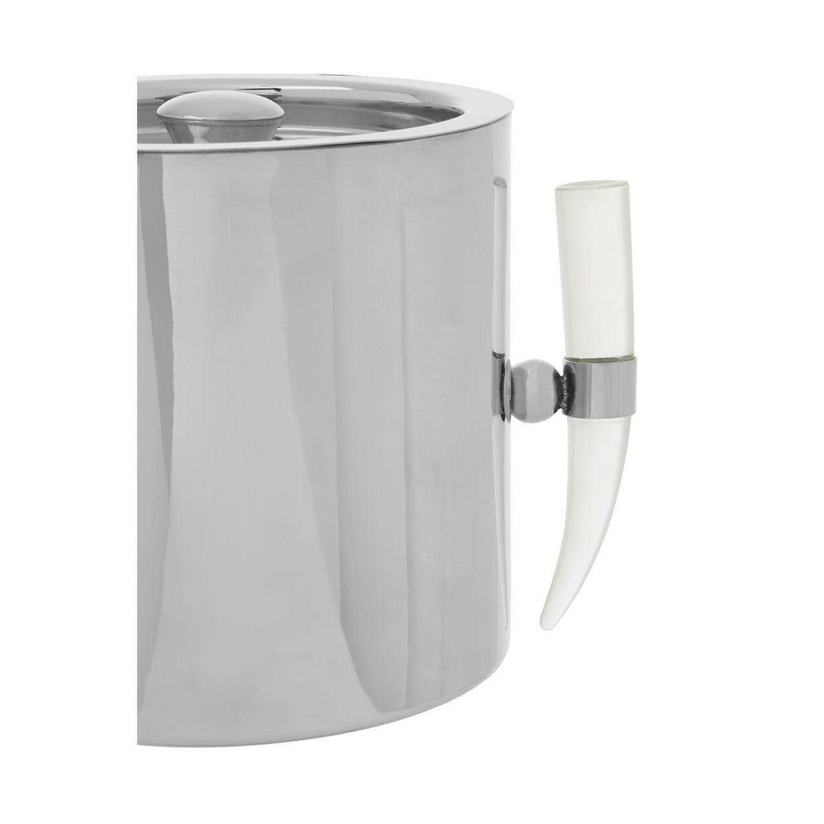 Herne Acrylic Horn Handle Ice Bucket.