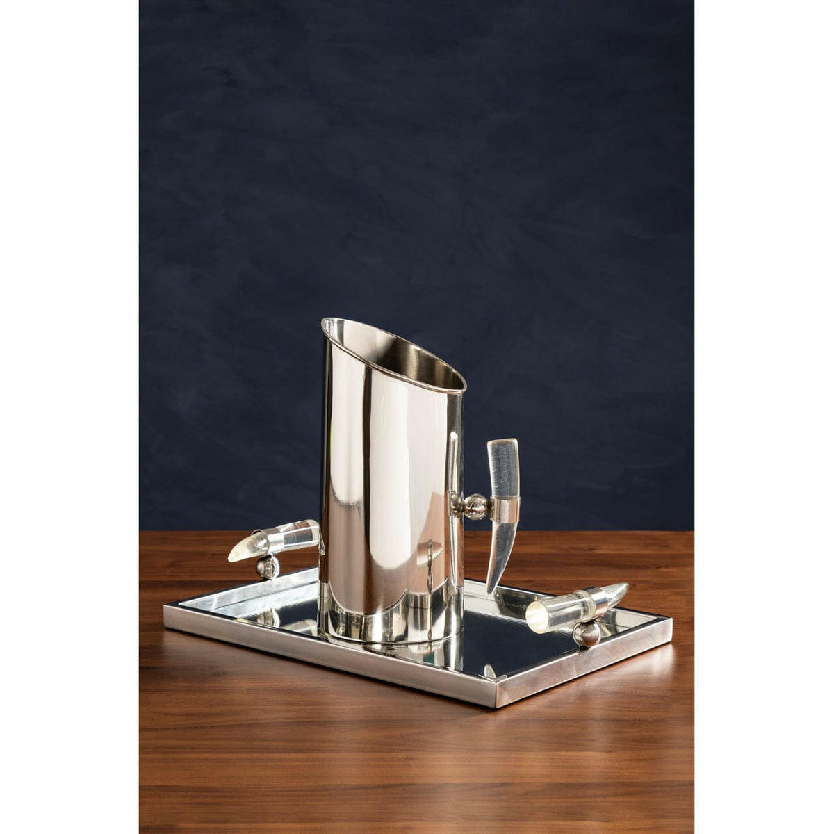 Herne Acrylic Horn Handle Pitcher.