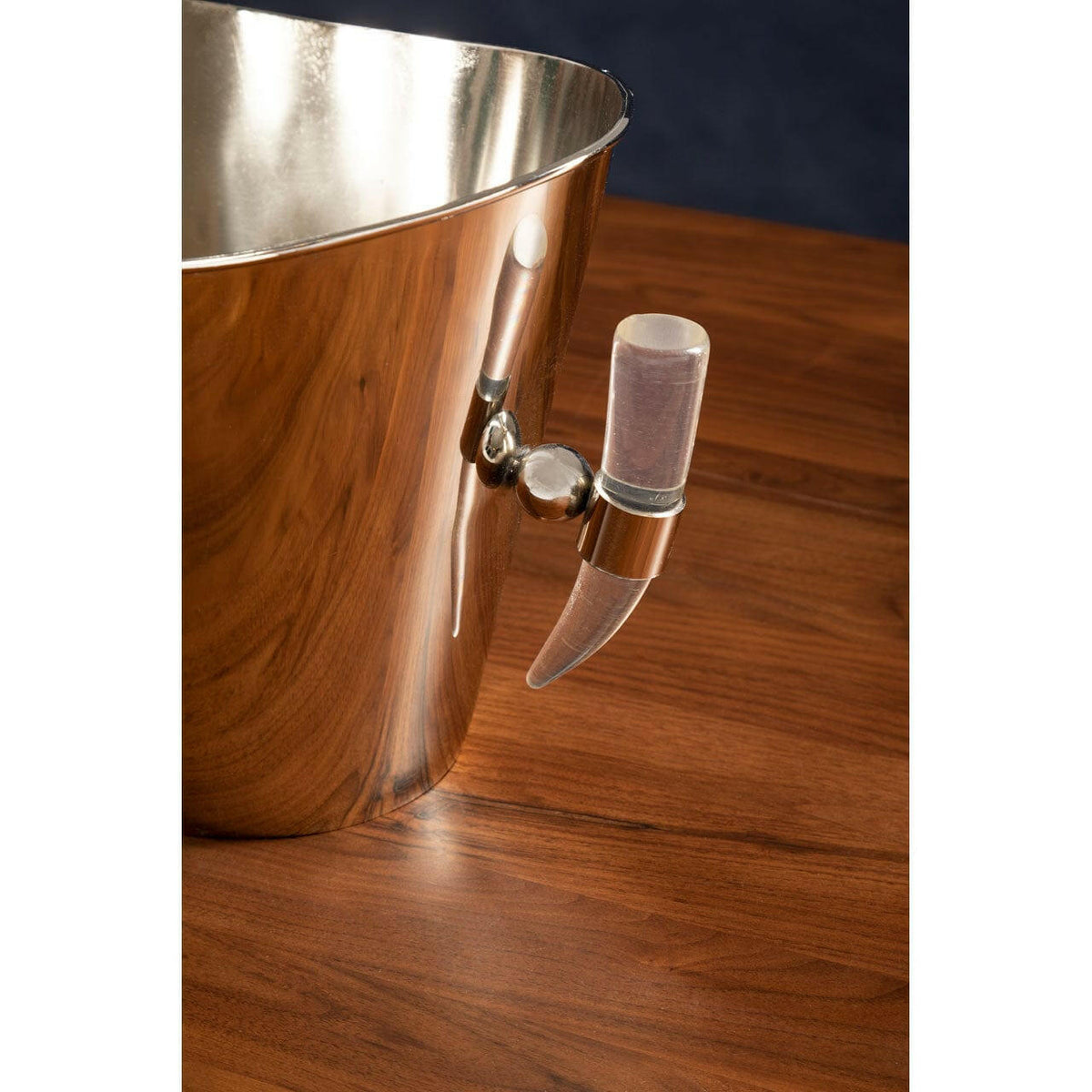 Herne Acrylic Horn Handle Wine Cooler.