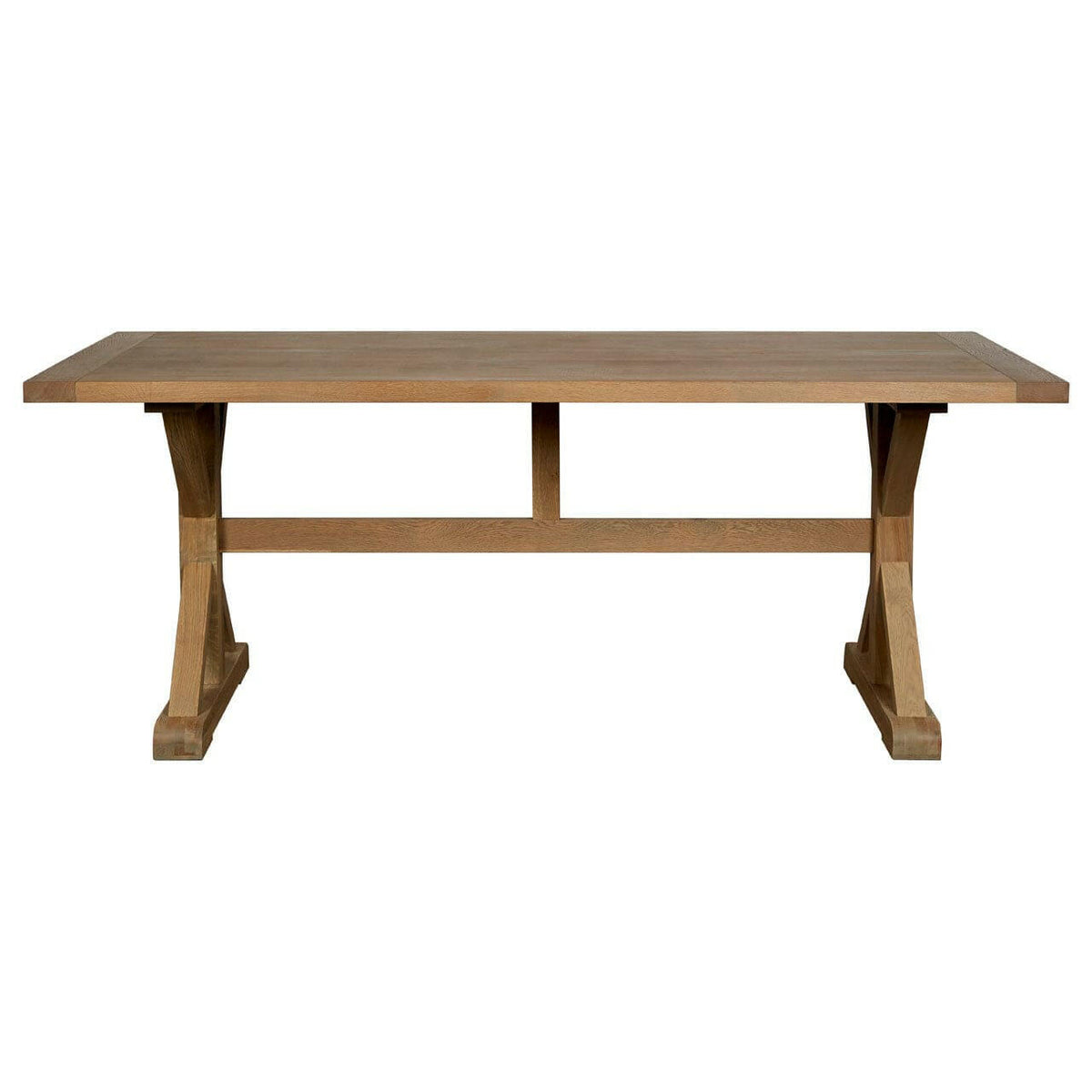 Lyon Aged Grey Dining Table.