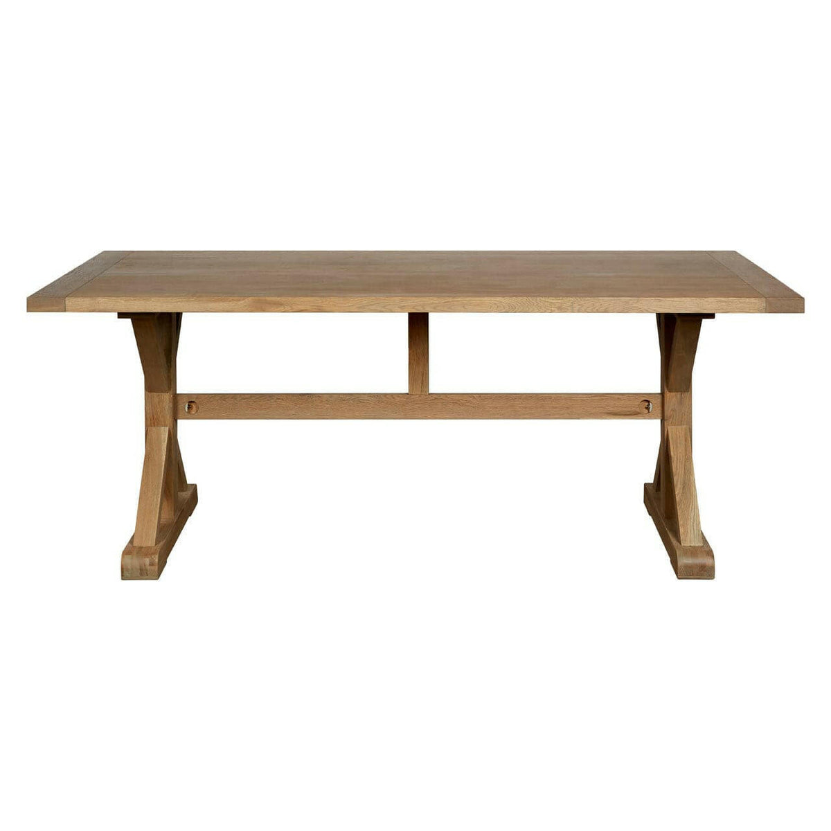 Lyon Aged Grey Dining Table.