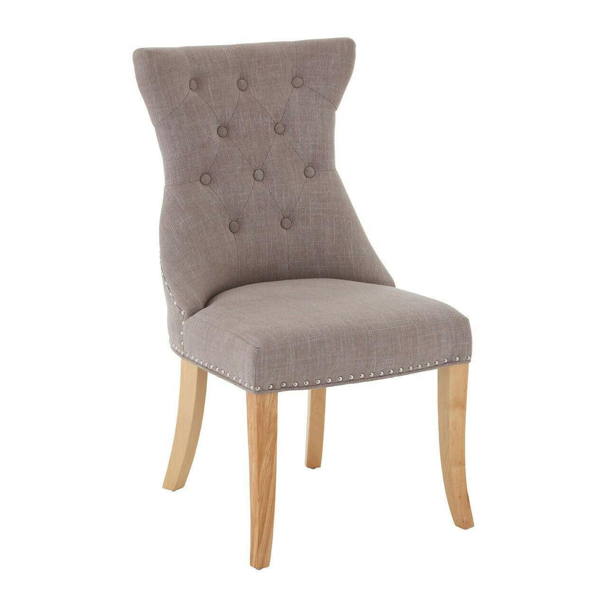 Tehran Mink Linen Dining Chair | Outlet.