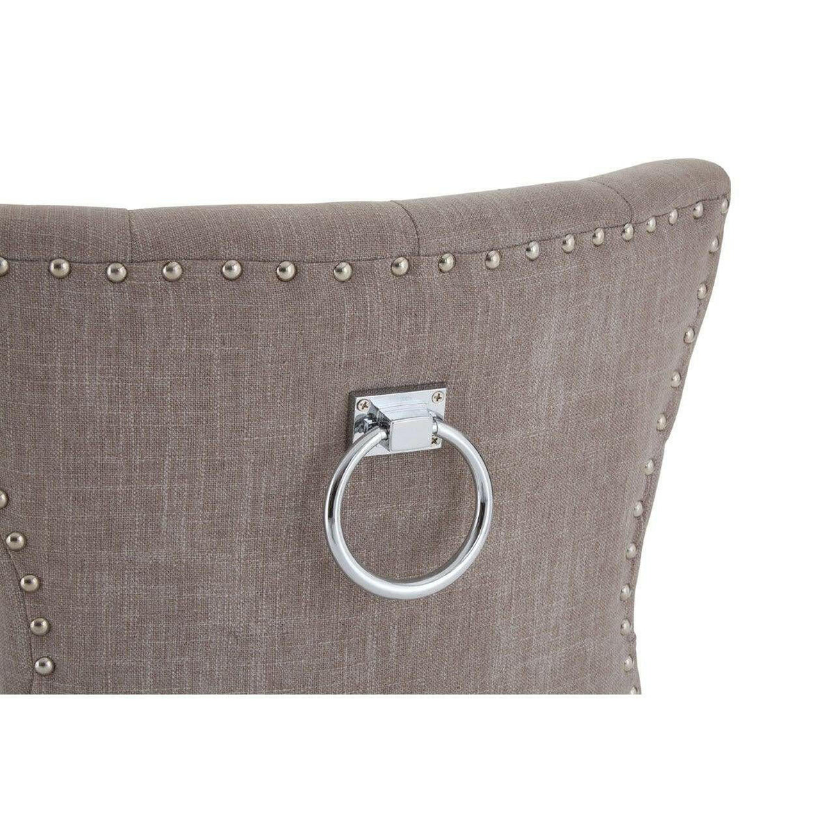 Tehran Mink Linen Dining Chair | Outlet.