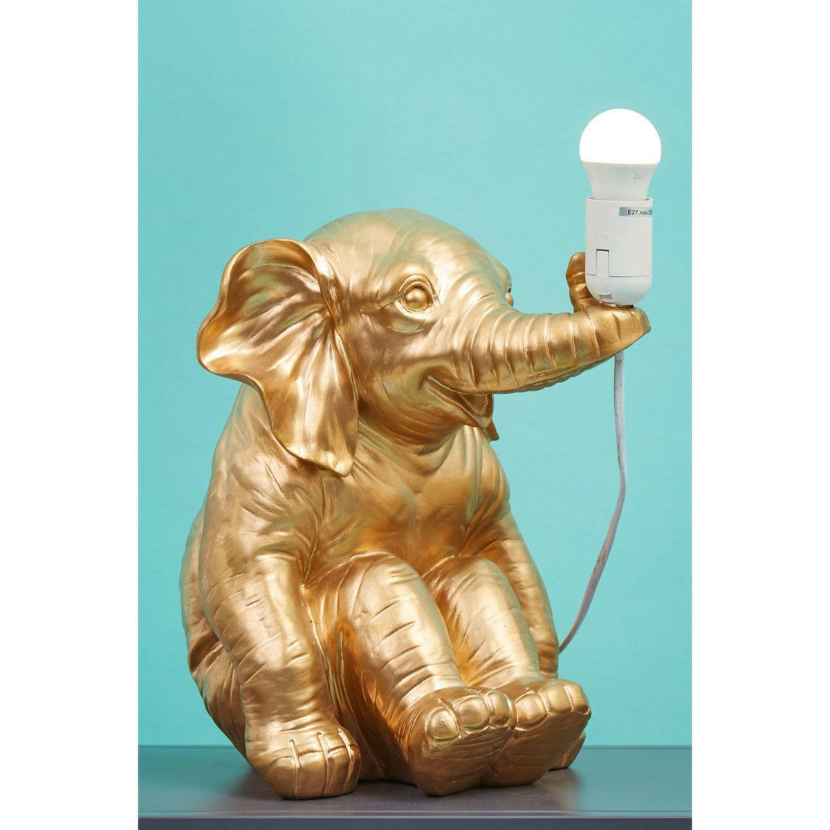 Boho Elephant Lamp.