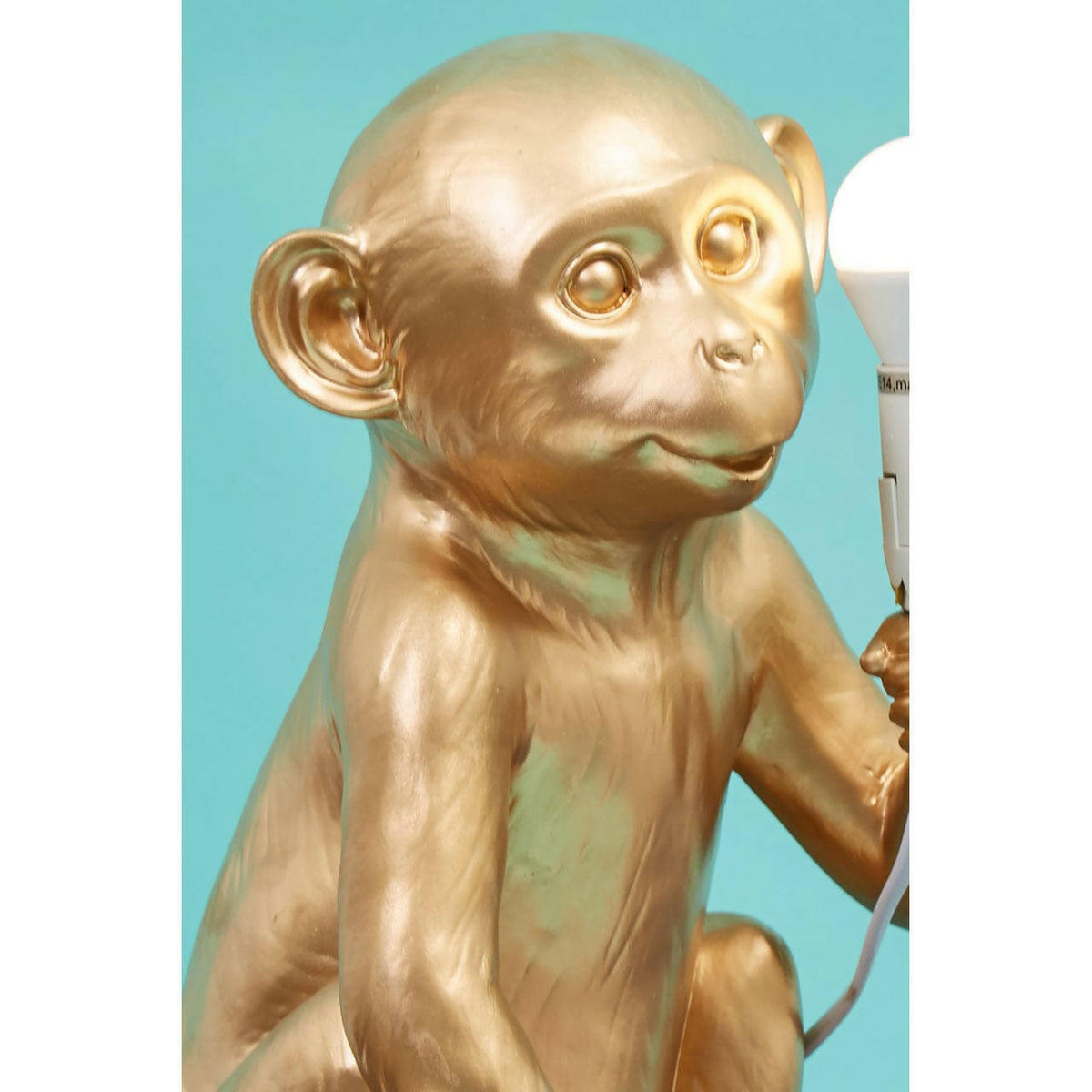 Boho Monkey Lamp.