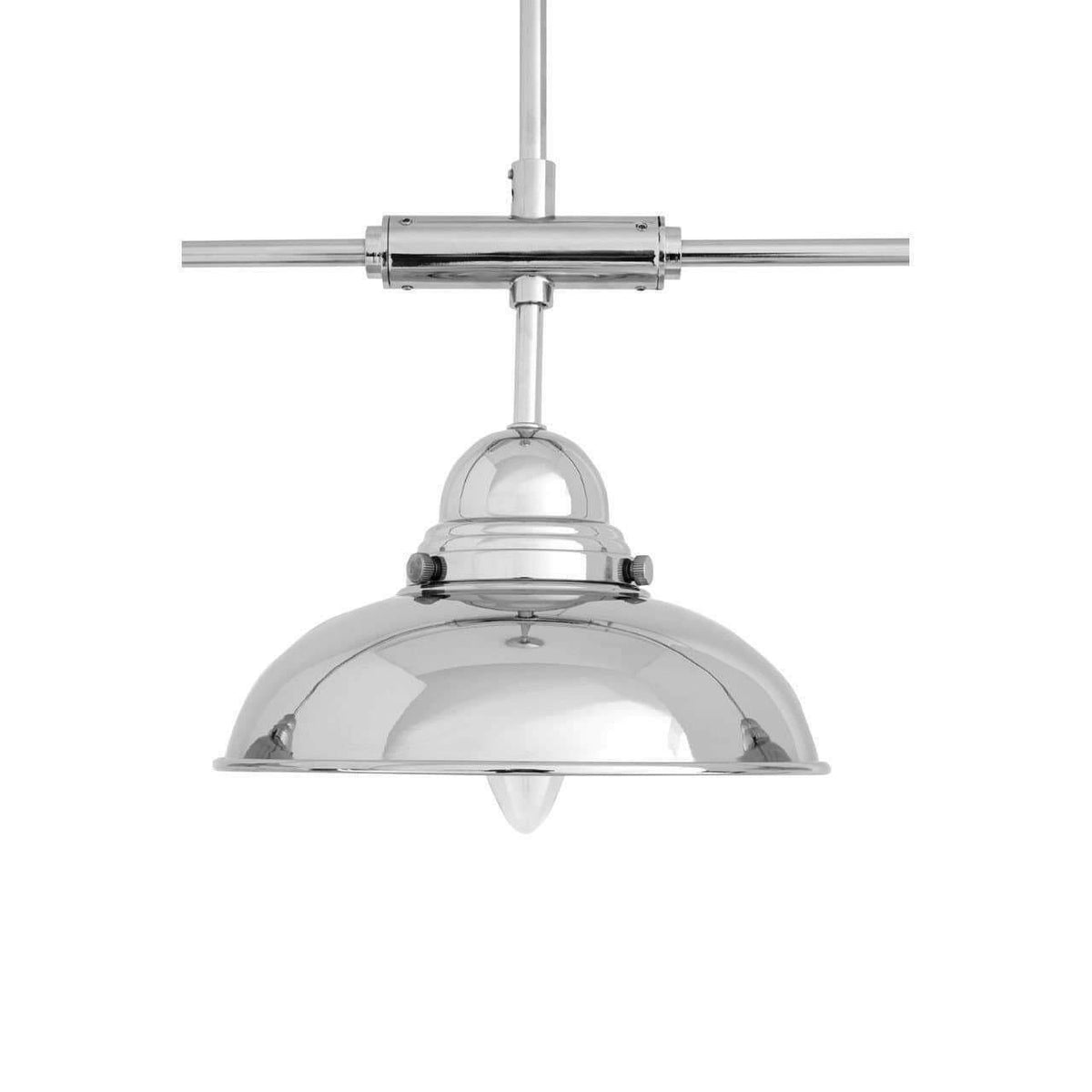 Jasper Pendant Light Chrome Finish.