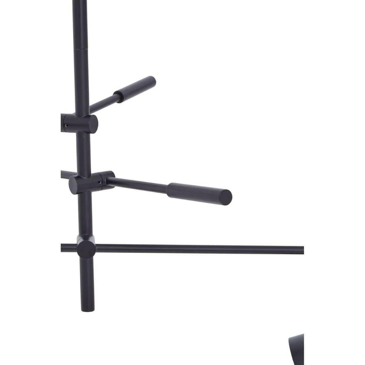 Lennox 3 Shade Black And Gold Pendant.